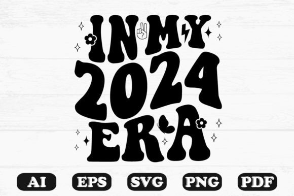 In My 2024 Era Retro Wavy Svg T-shirt: A Graphics and Crafts Review