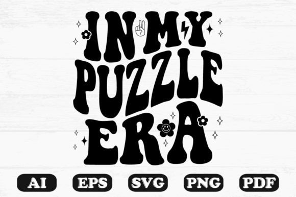 In My Puzzle Era Retro Wavy Svg T-shirt: A Designer's Review