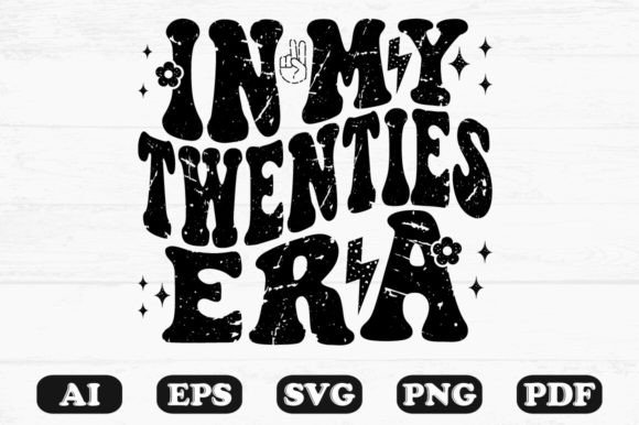 In My Twenties Era Retro Wavy Svg: A Crafts and Graphics Review